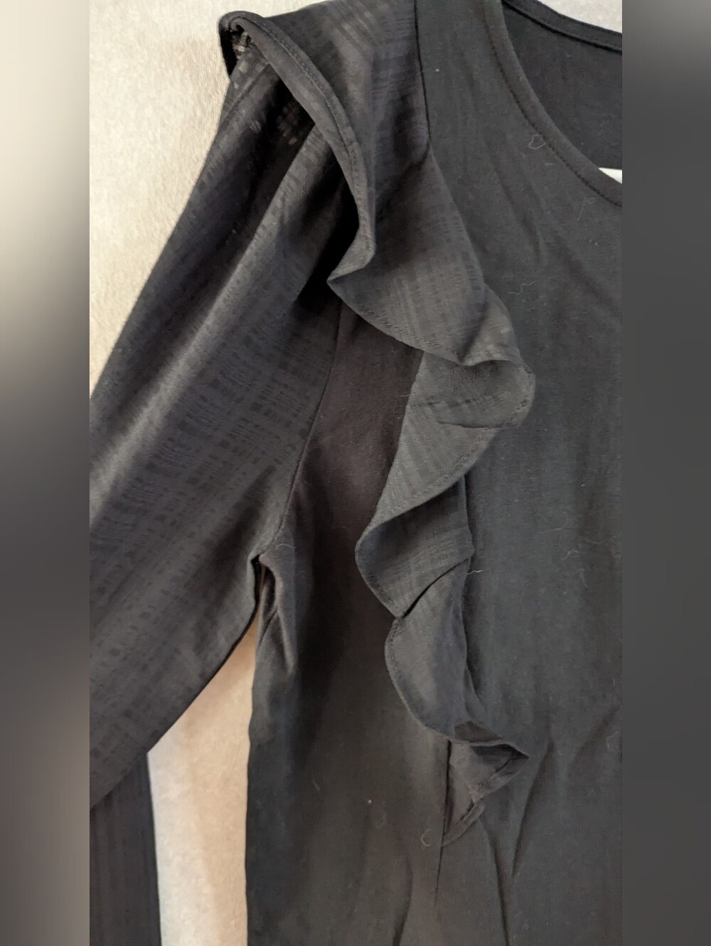 J.Crew Ruffle Blouse - Picture 2 of 3